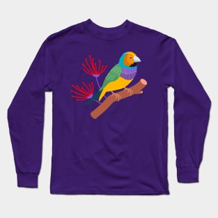 Colorful Bird Long Sleeve T-Shirt